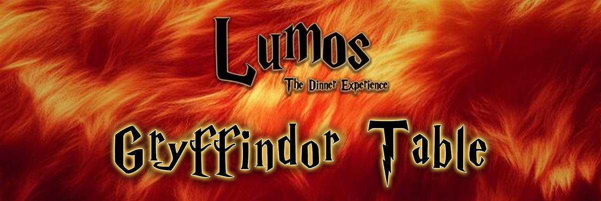 Welcome to Gryffindor Table