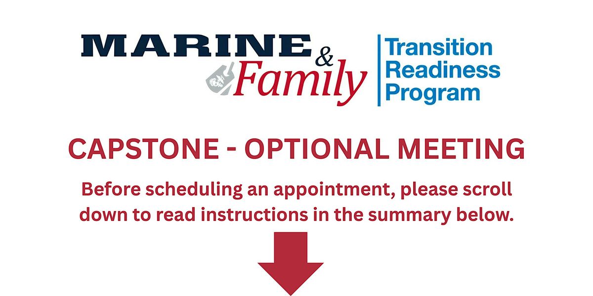 Capstone Review - Optional Meeting