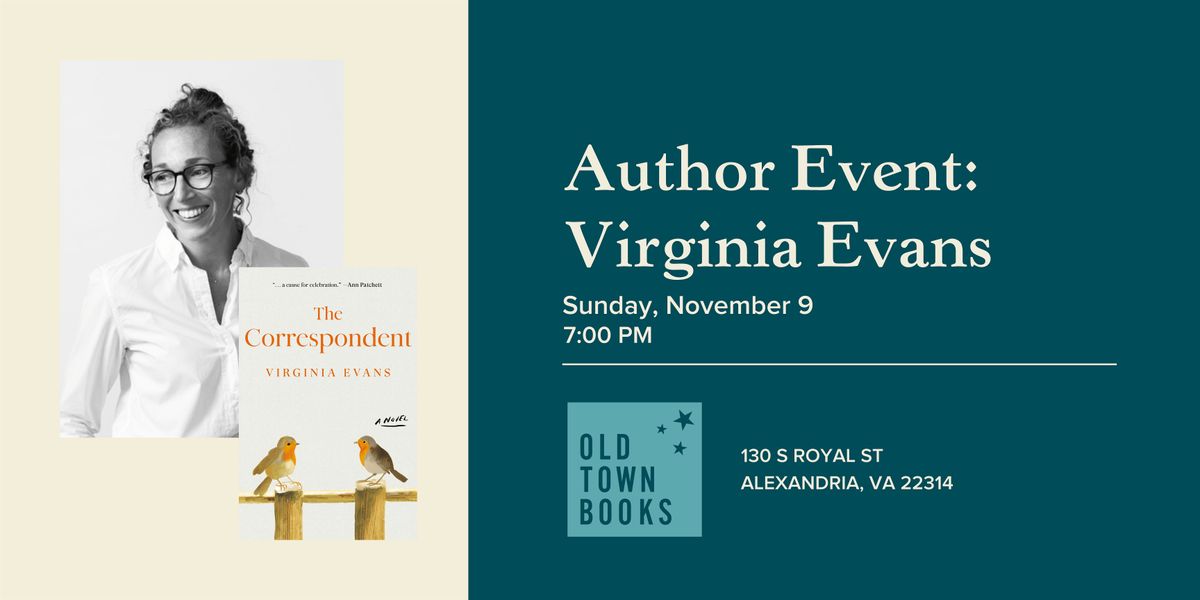 Author Event: Virginia Evans