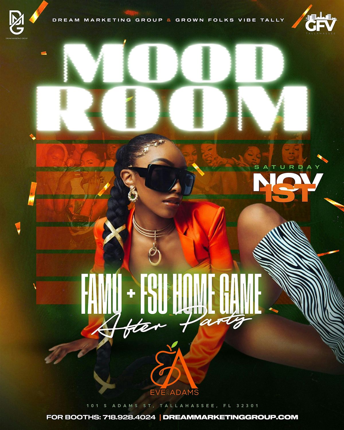 MOOD ROOM | FAMU + FSU Home Game After Party
