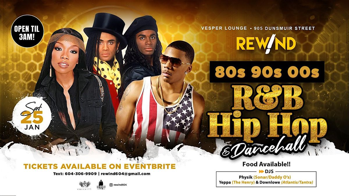 Rewind Party @ Vesper!!! (January Edition)