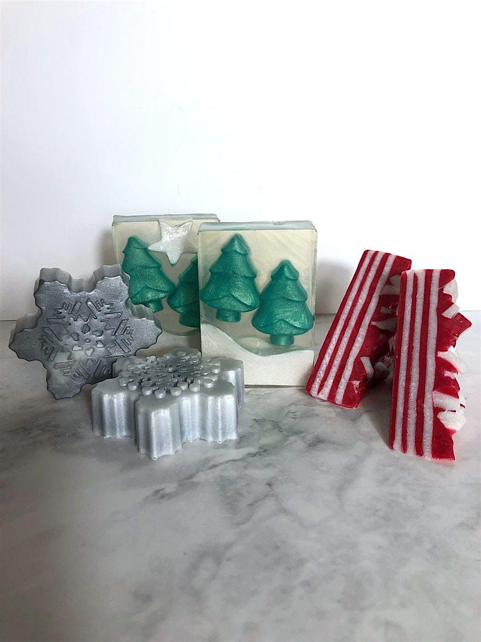Christmas soap making