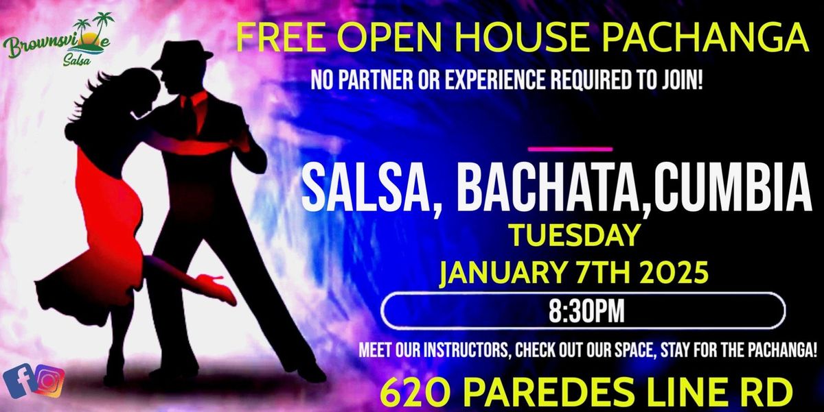 Free Bachata, Salsa, Cumbia class!!