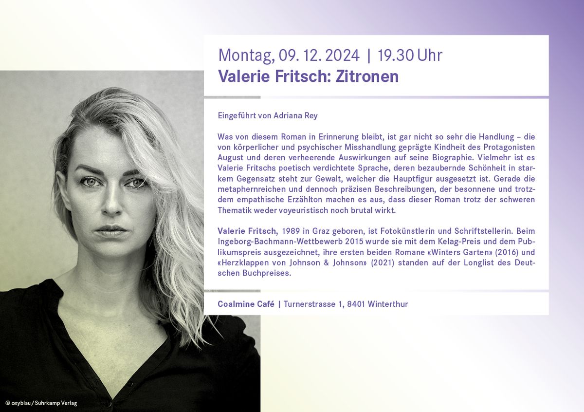 Valerie Fritsch: Zitronen