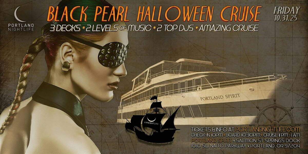 Portland Halloween Party Cruise | Black Pearl Yacht Party