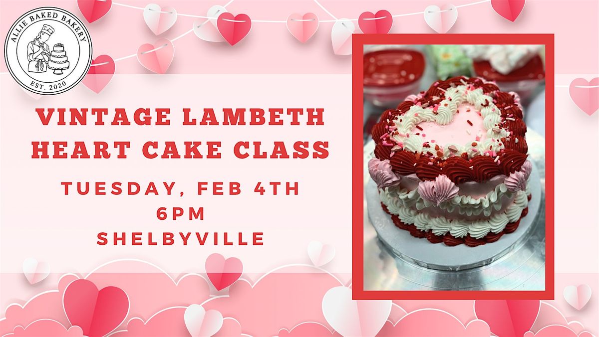 Valentine\u2019s Cake Decorating Class