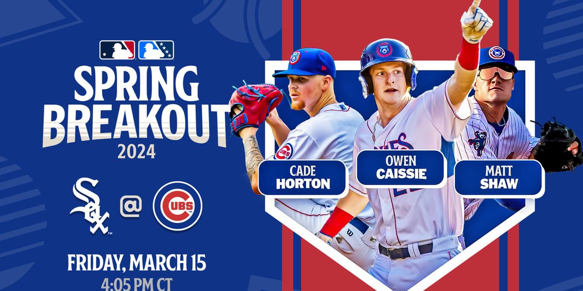 Spring Breakout - Los Angeles Angels at Chicago Cubs