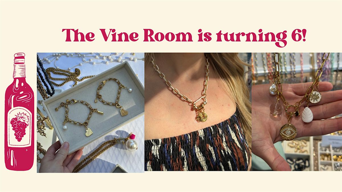 The Build Your Own Jewelry Bar at The Vine Room!