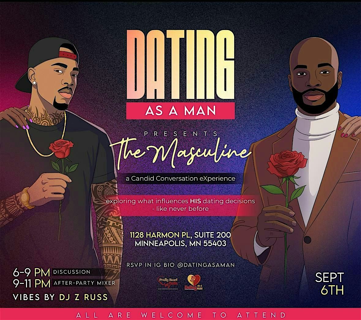 Dating as a Man: A Candid Conversation Experience