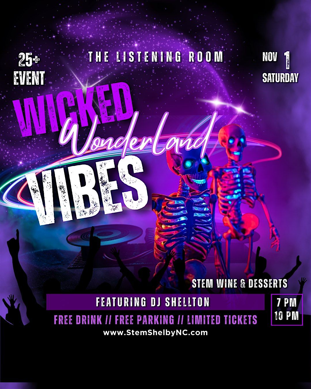 Wicked Wonderland at The Listening Room