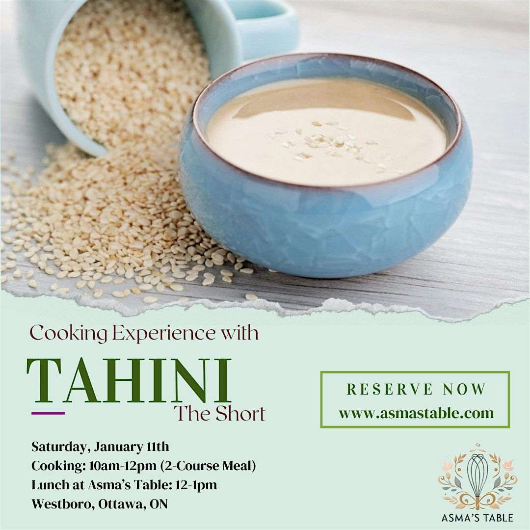 Cooking with Tahini Experience