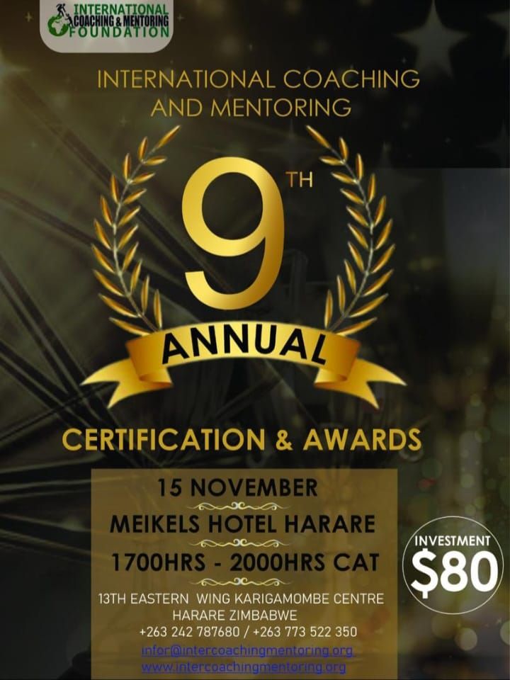 9th International Coaching and Mentoring Annual Awards and Certification Ceremony .