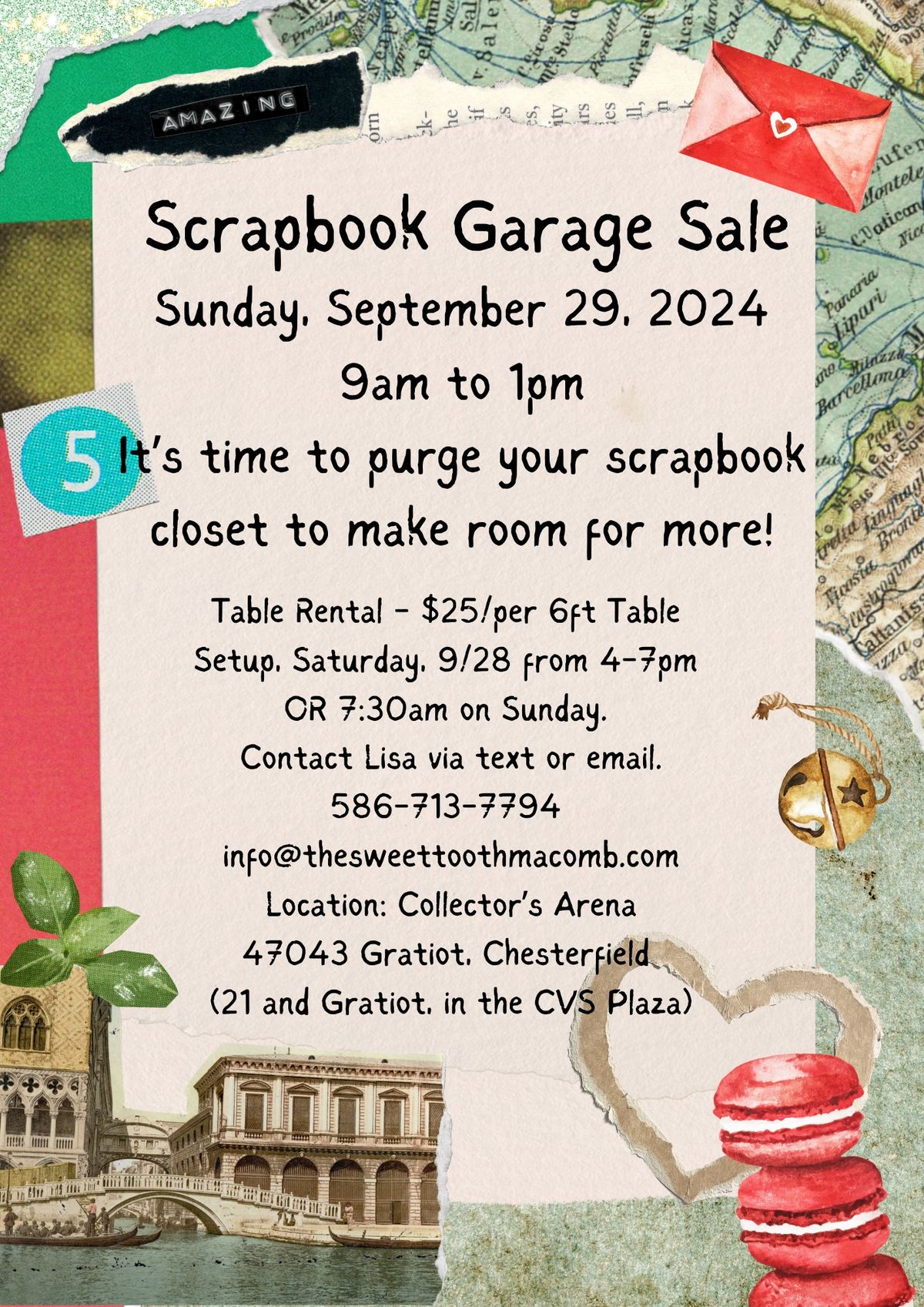 Scrapbook Garage Sale 