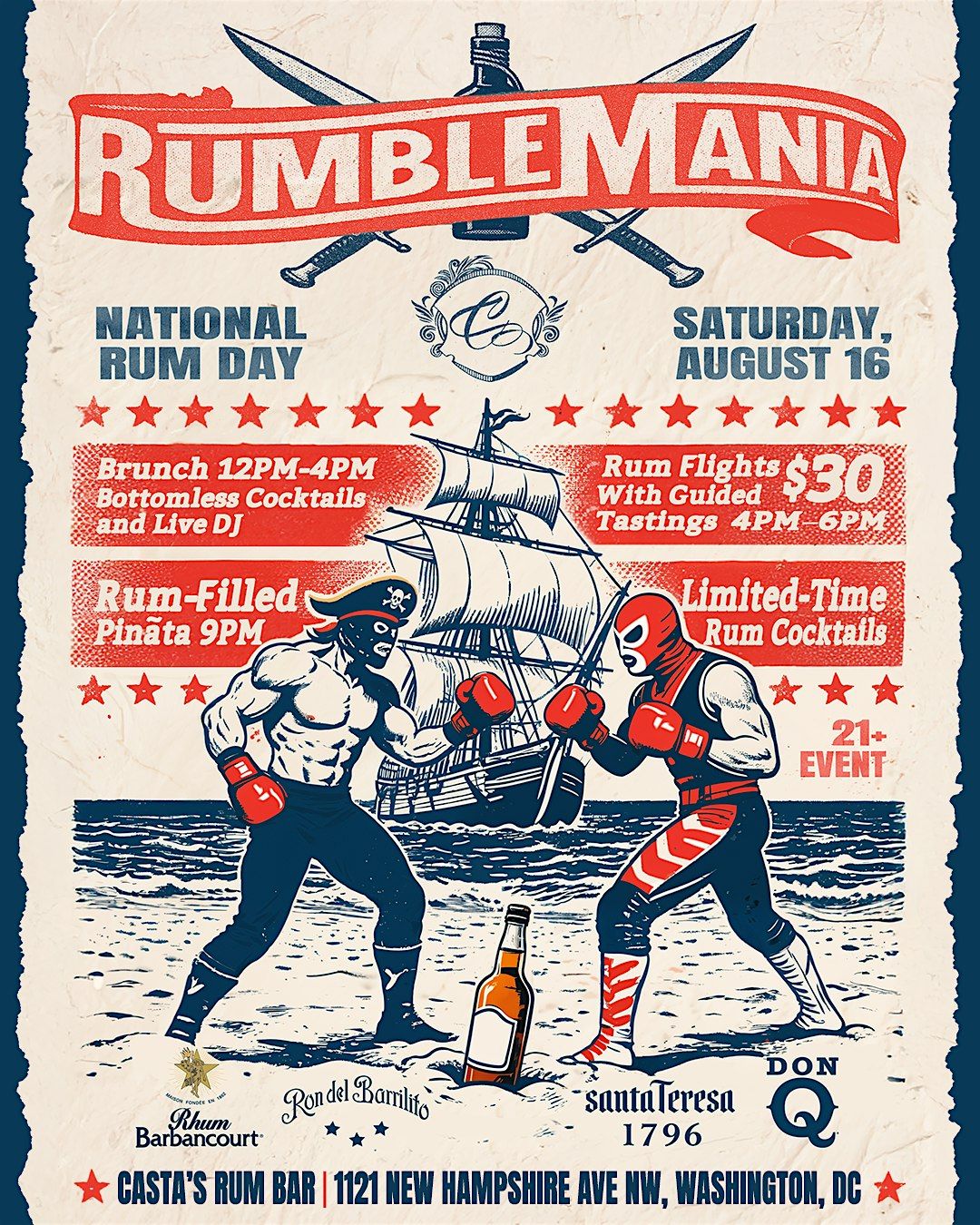 National Rum Day: RUMble Mania at Casta\u2019s Rum Bar