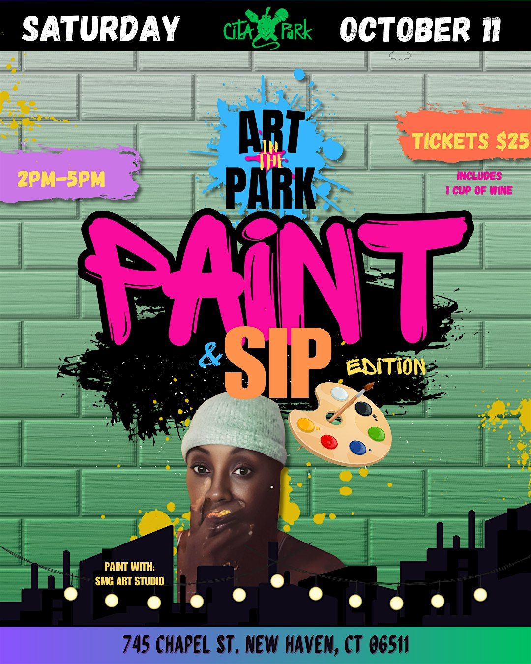 Art in the Park at Cita. Paint and Sip Edition