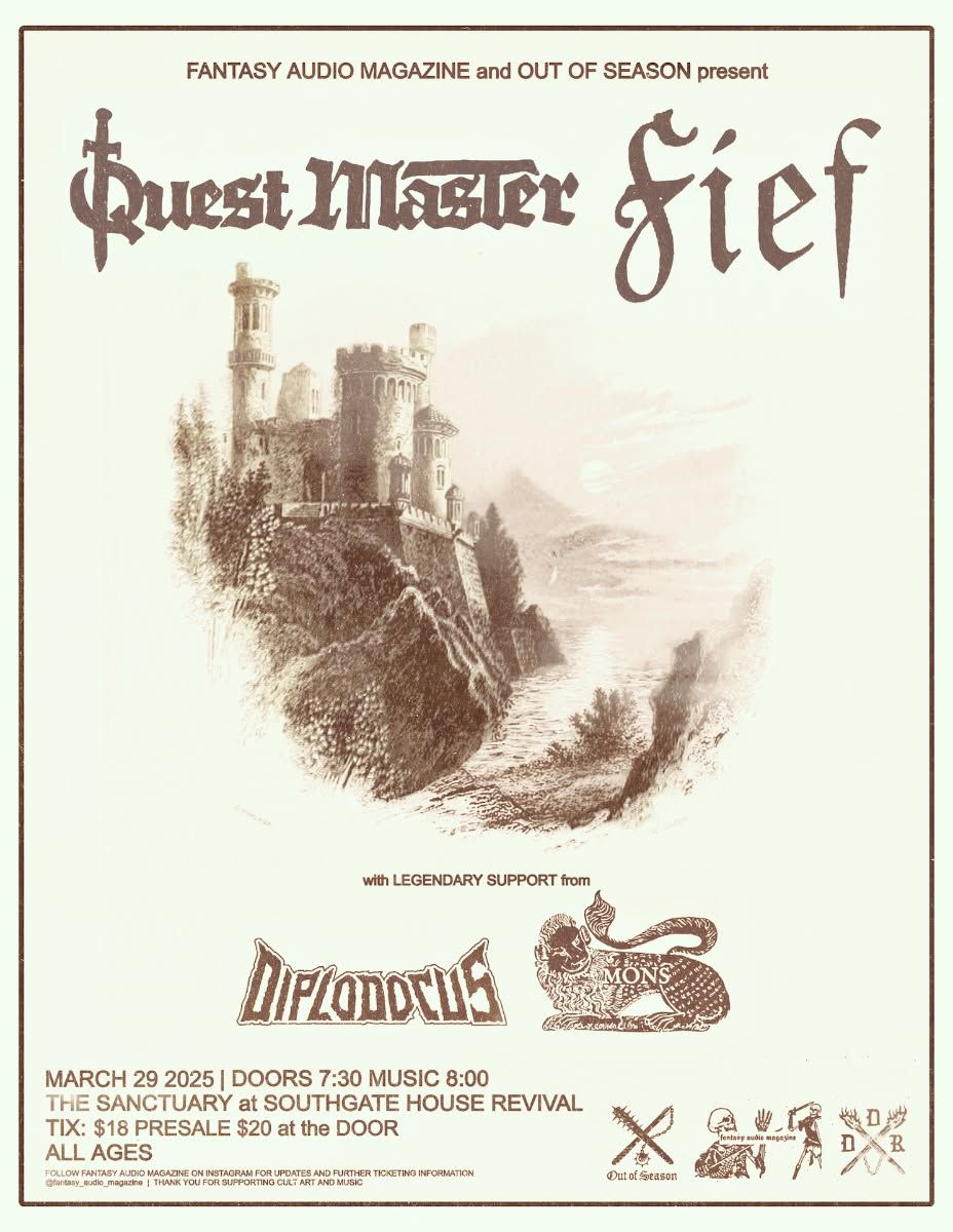 QUEST MASTER, FIEF, DIPLODOCUS, Mons