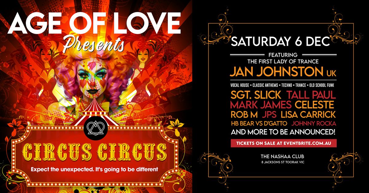 \u201cAge Of Love\u201d \u2764\ufe0f  "CIRCUS CIRCUS"