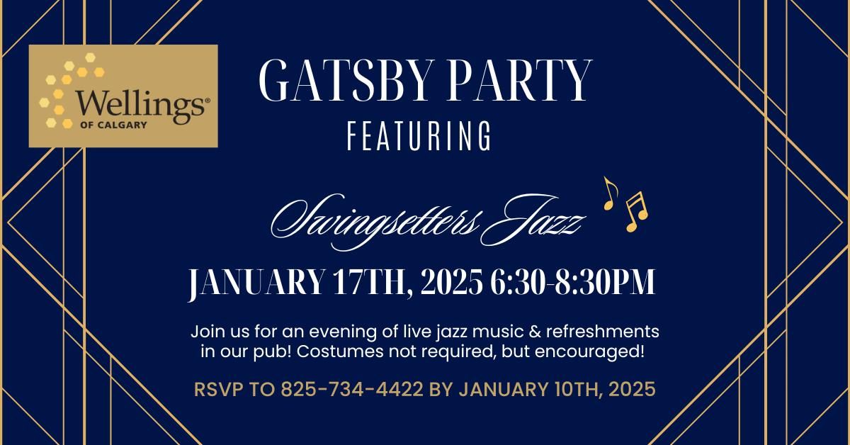 Wellings of Calgary Great Gatsby Party - Live Jazz Night