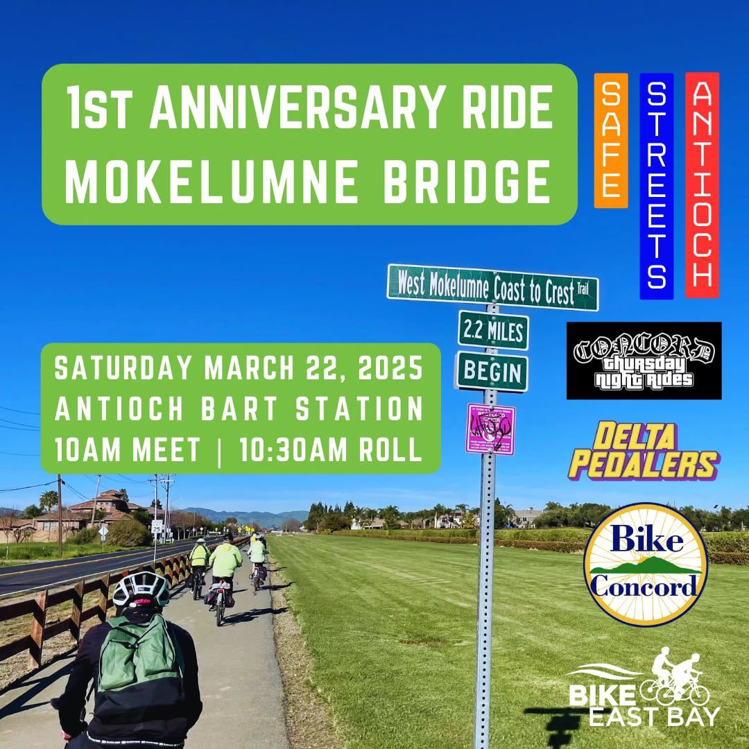 Mokelumne Bridge 1st Anniversary Ride