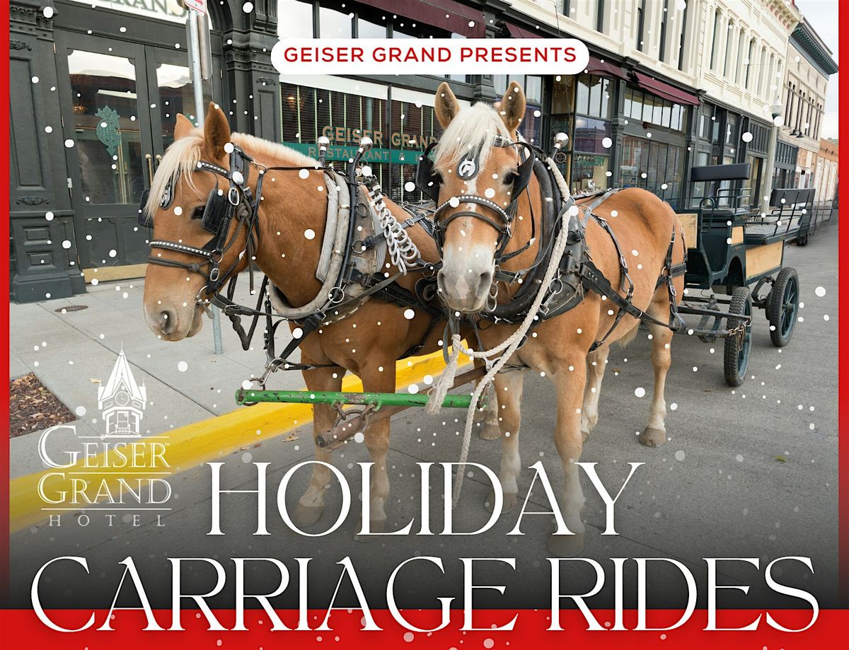 Holiday Carriage Rides