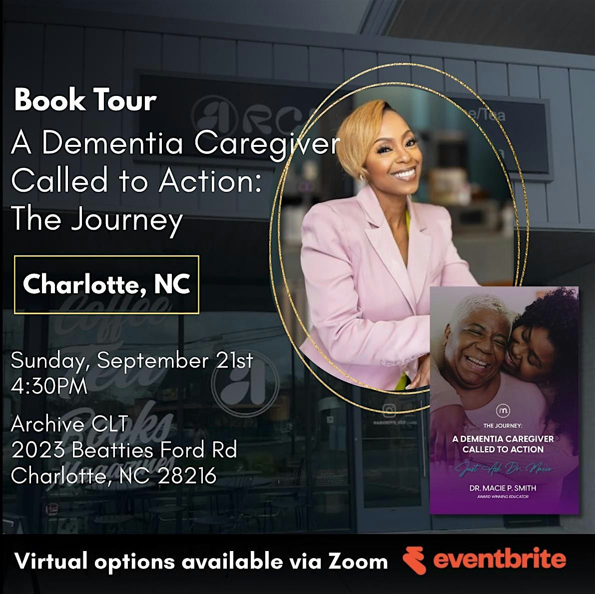 Dr. Macie P. Smith  - Book Signing \/ Dementia Conversation (Charlotte, NC)