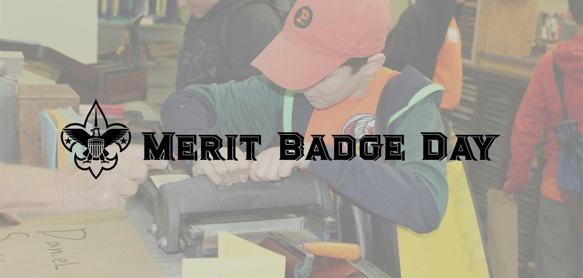 Merit Badge Day at the Printing Museum - Sat, April 11, 2026