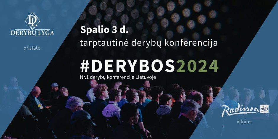 Deryb\u0173 konferencija #DERYBOS2024