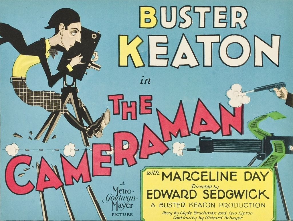 Buster Keaton in classic silent comedy 'The Cameraman' with live music 