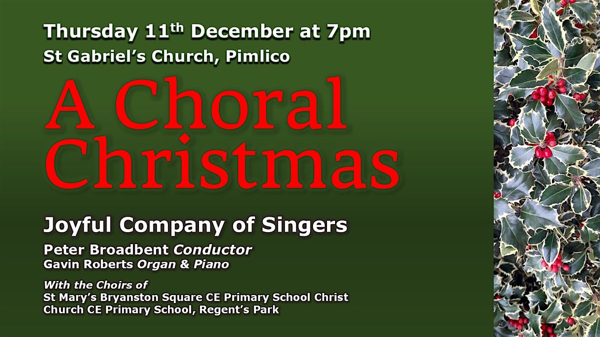 A Choral Christmas