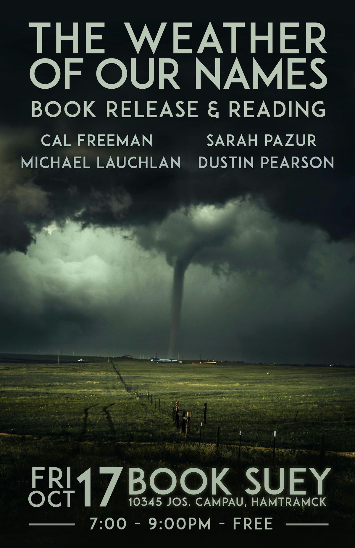 Cal Freeman Book Release Party