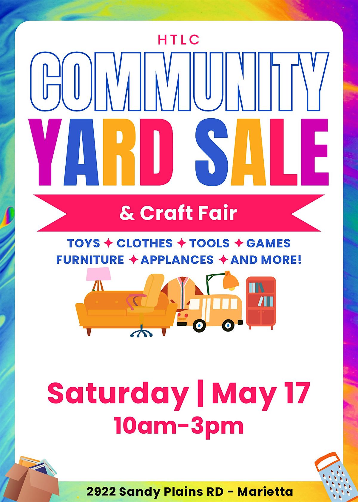 Spring Yard Sale & Craft