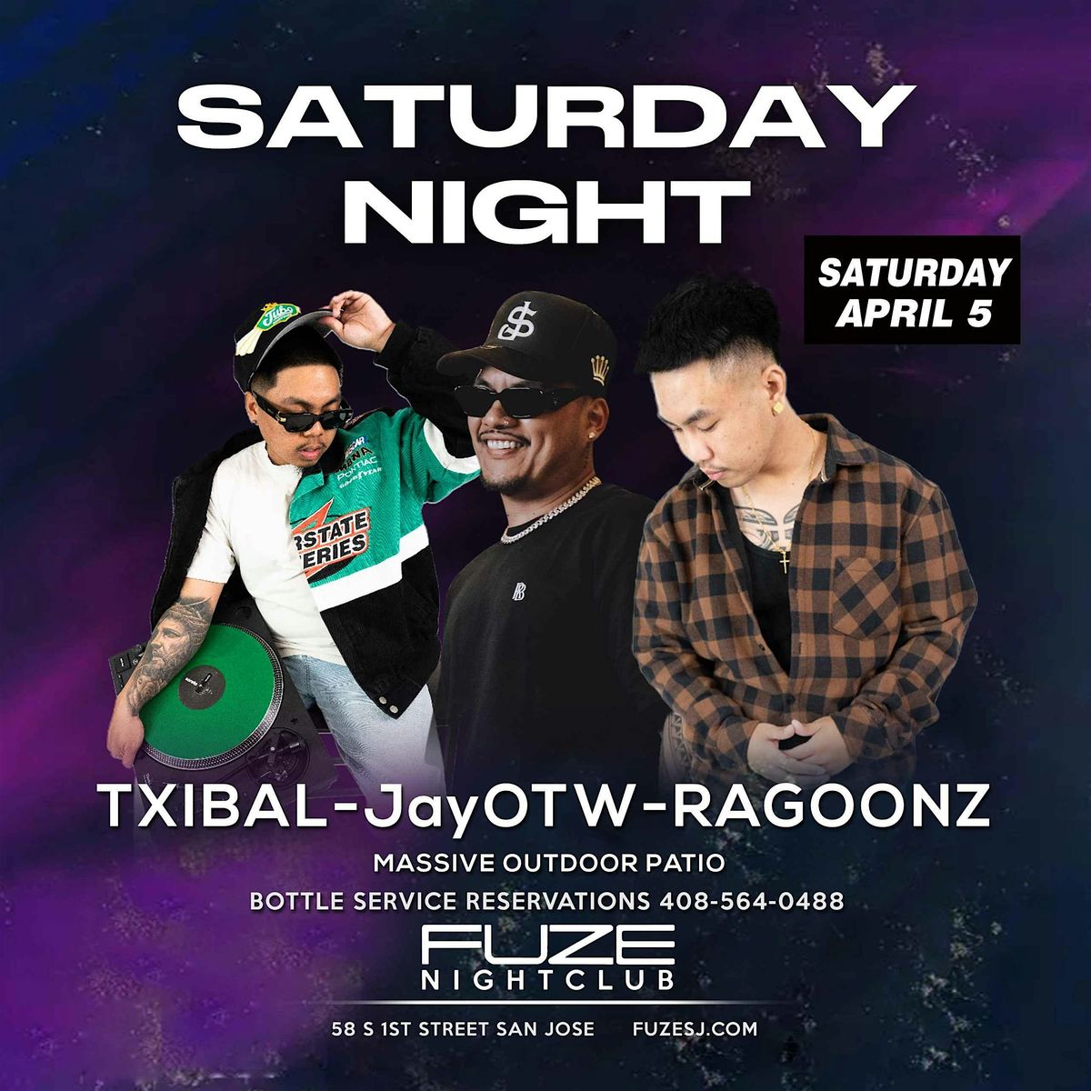 SATURDAY APRIL 5TH TXIBAL-JayOTW-RAGOONZ