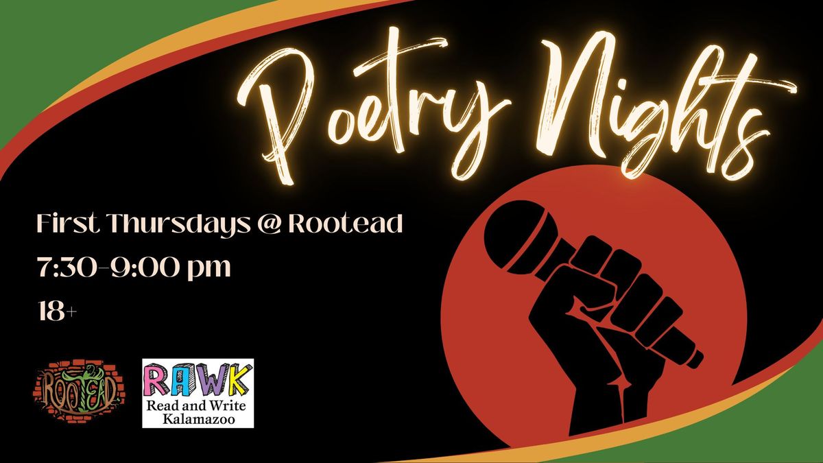 Poetry Nights at Rootead