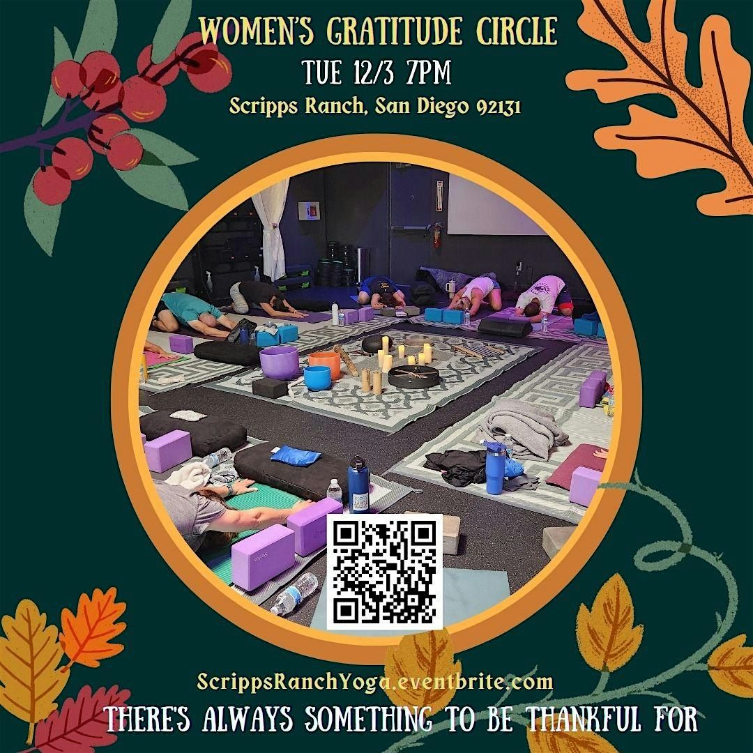 Grattitude Women's Circle with Yoga & Sound Bath