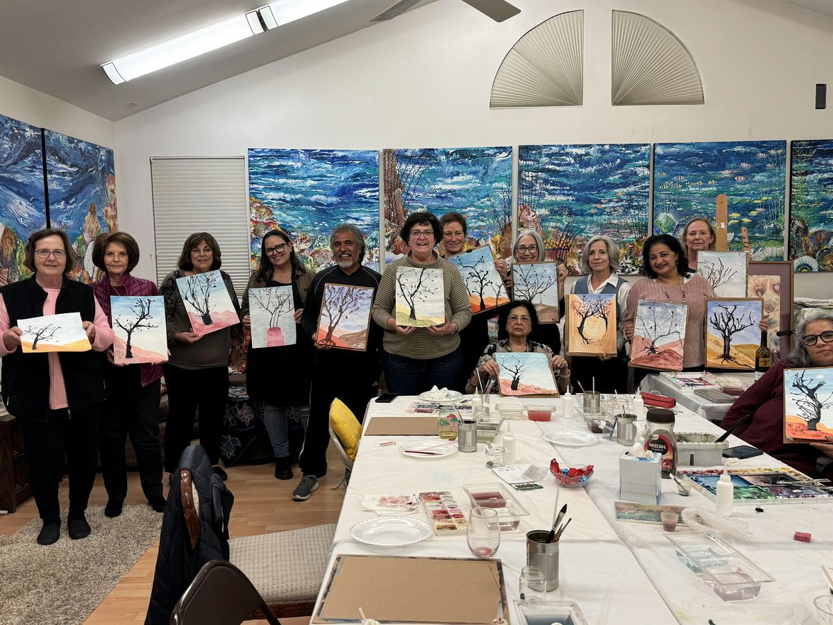 Watercolor Collage Workshop Series 2025
