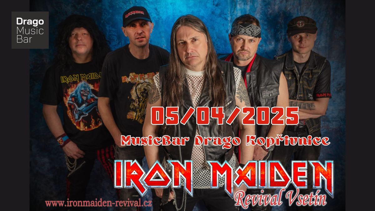 IRON MAIDEN revival Vset\u00edn \/ MusicBar Drago Kop\u0159ivnice