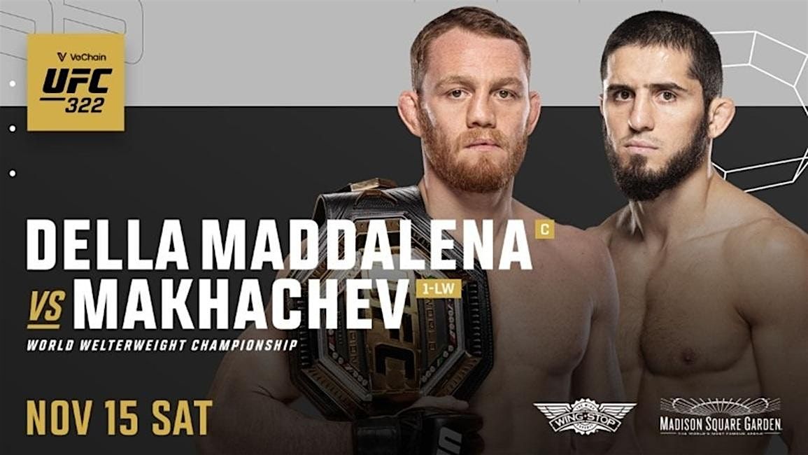 UFC 322 Torrance: Makhachev vs Maddalena