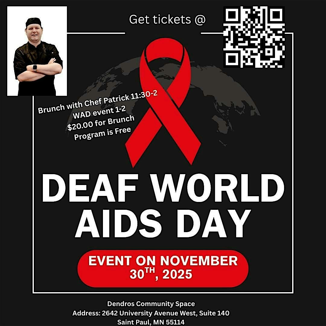 Brunch with Chef Tricio and Deaf World AIDS Day