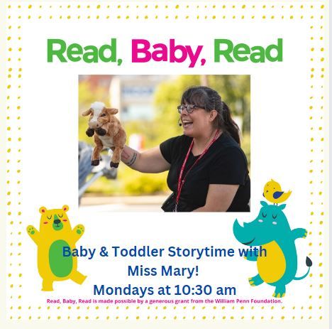 Baby & Toddler Storytime!