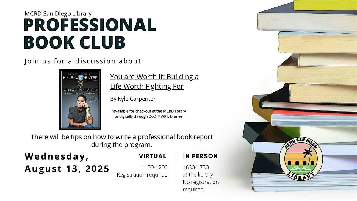 MCRD San Diego Library Professional Book Club