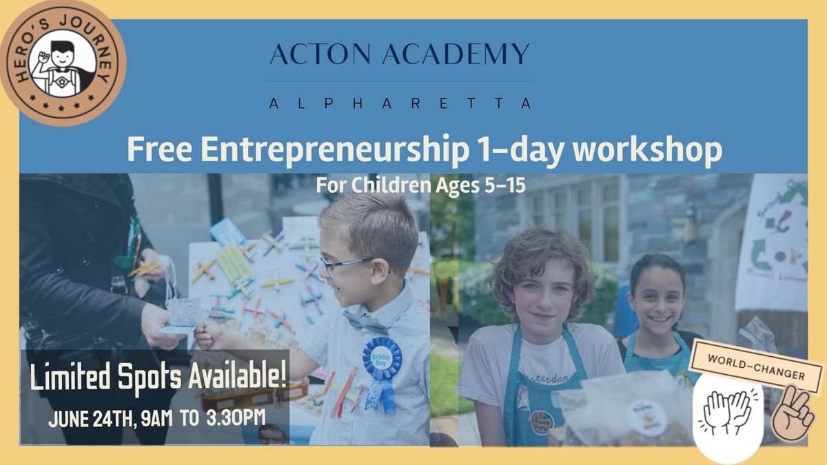 FREE Entrepreneurship Workshop for Children