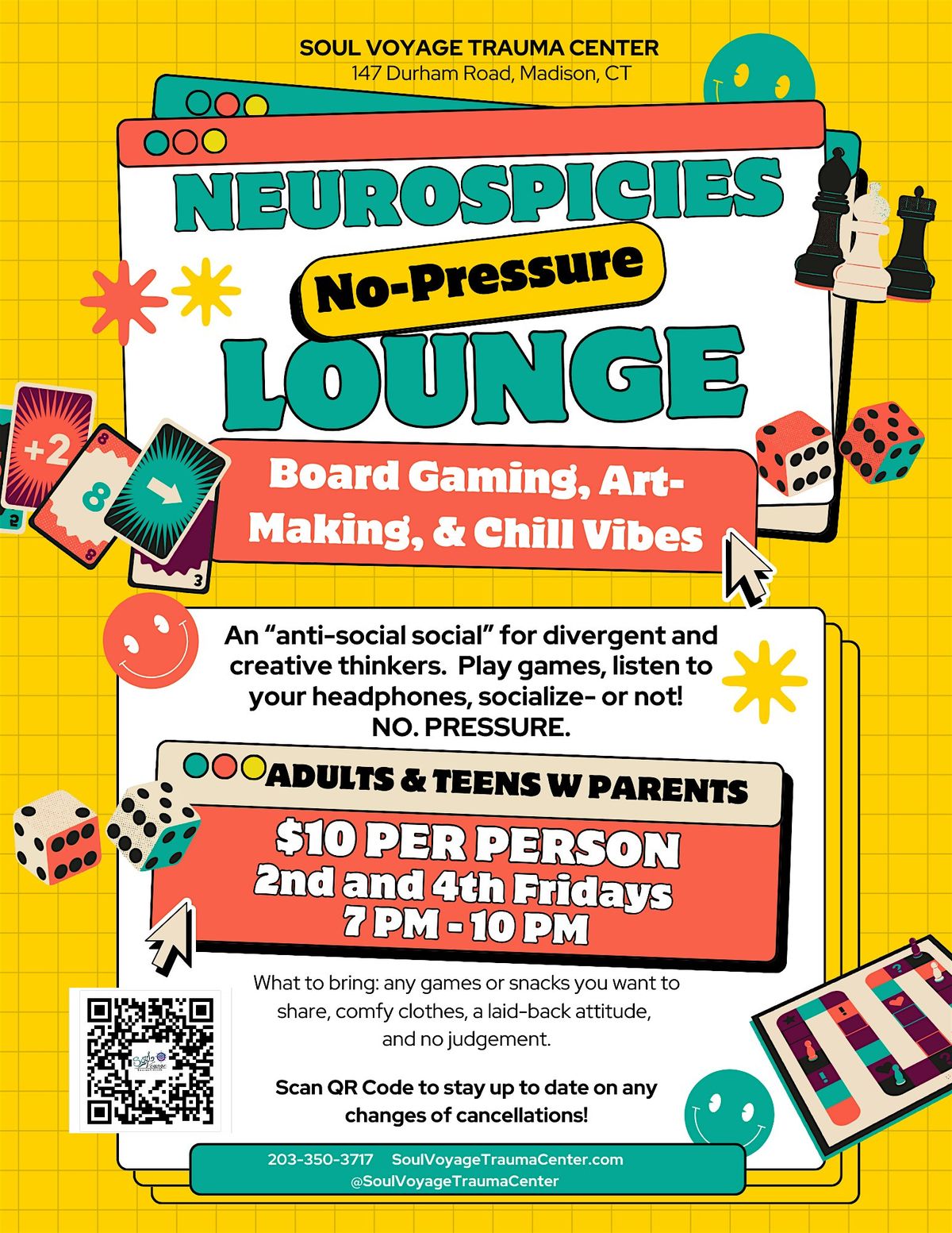 Neurospicies No-Pressure Lounge