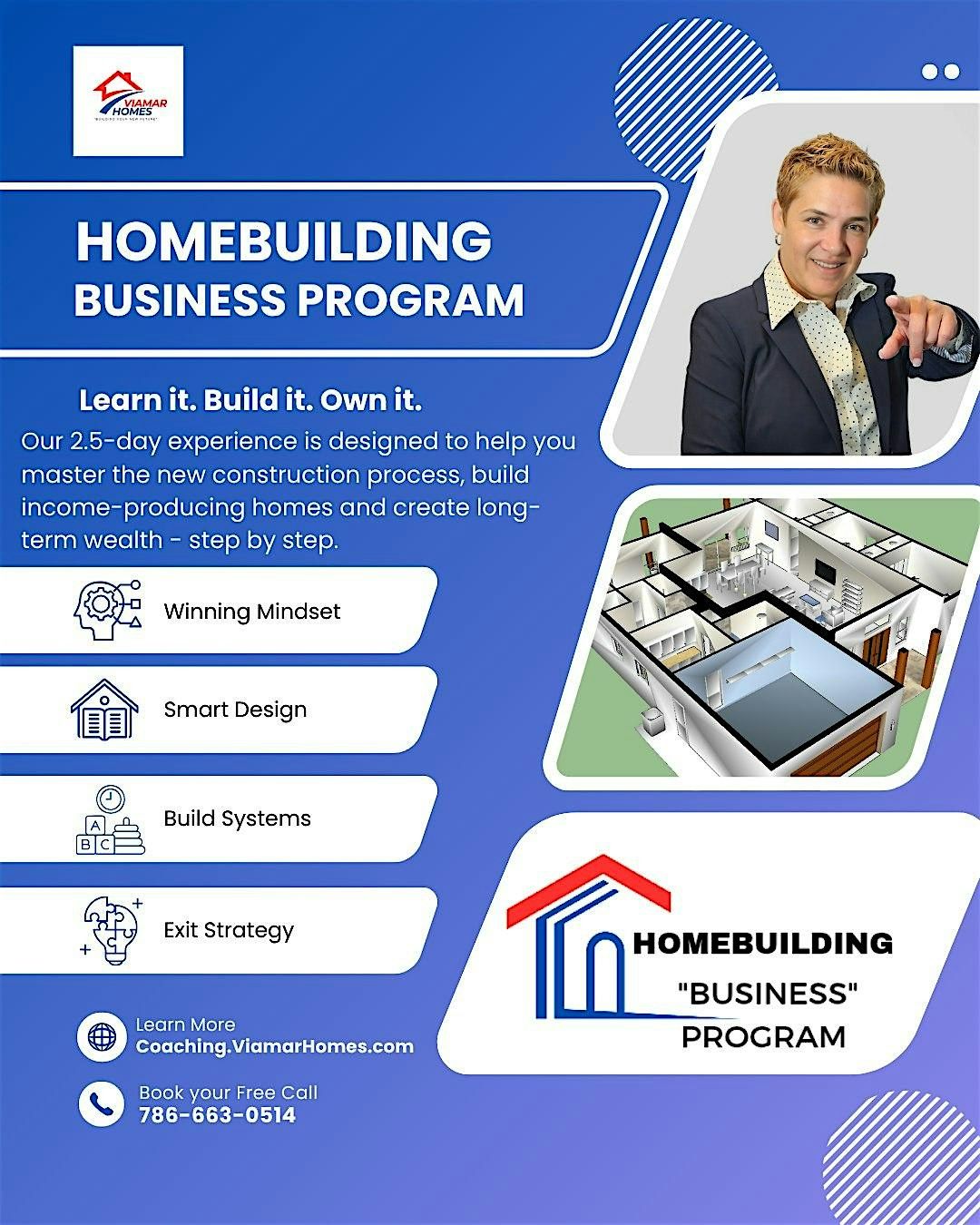 HomeBuilding Business Program: Build Wealth One Home at a Time.