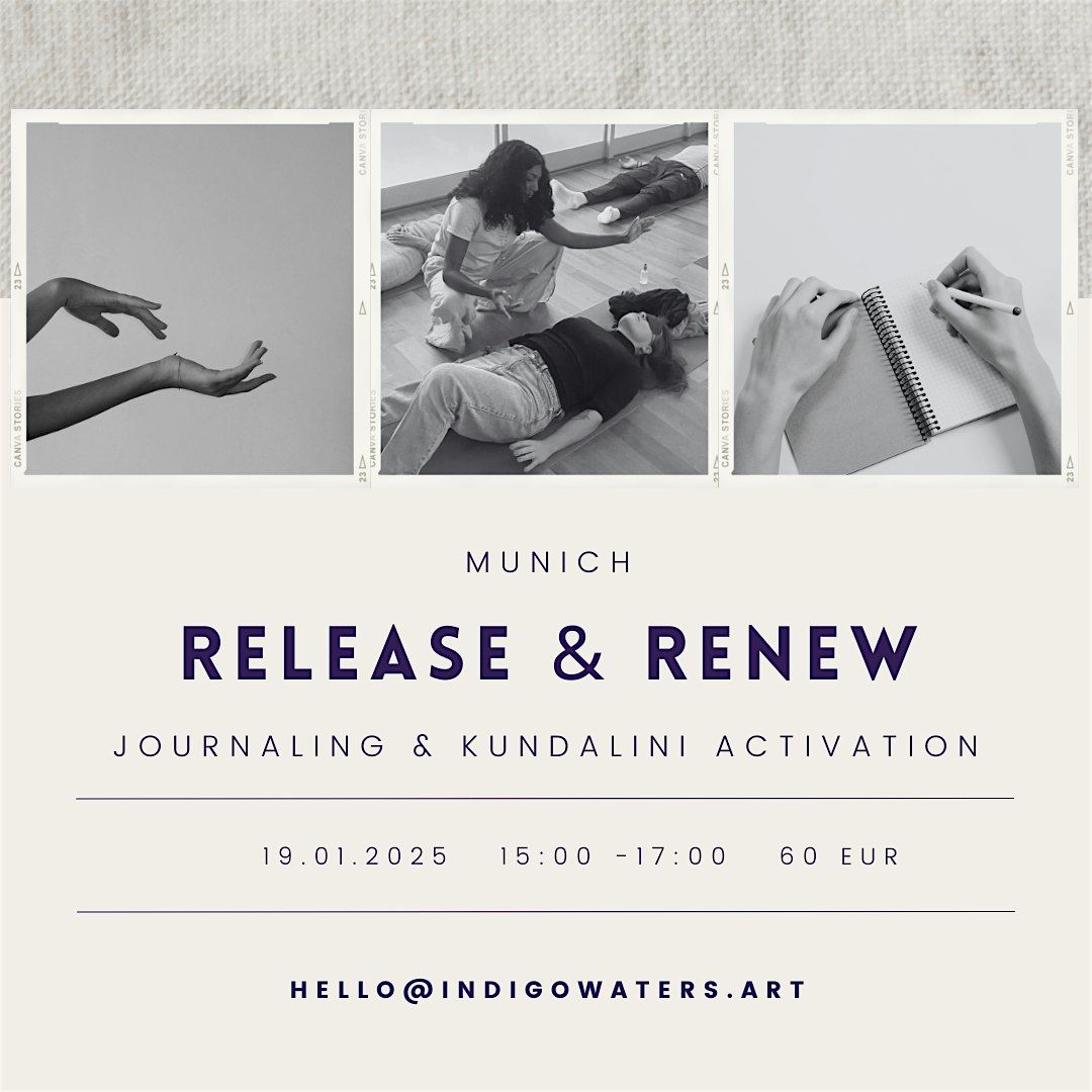 Release & Renew: Journaling meets Kundalini Activation - MUNICH