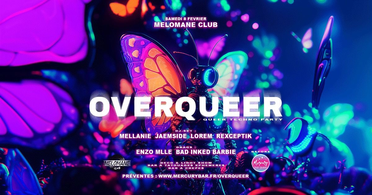 \ud83c\udff3\ufe0f\u200d\ud83c\udf08 OVERQUEER [\u01ebueer techno party]