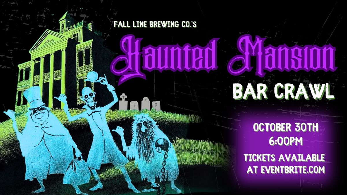 Haunted Mansion Bar Crawl