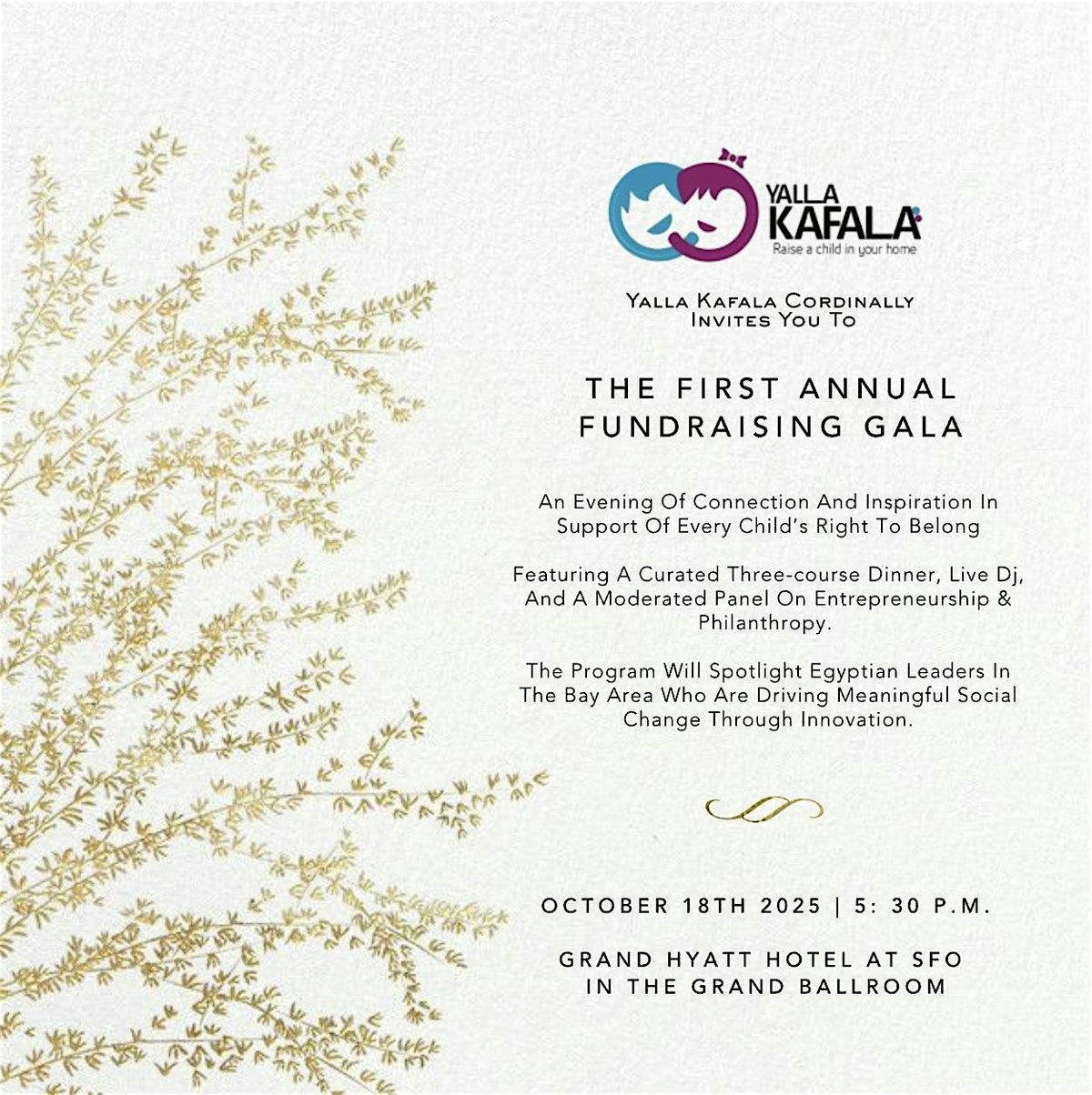 Yalla Kafala's First Annual Gala