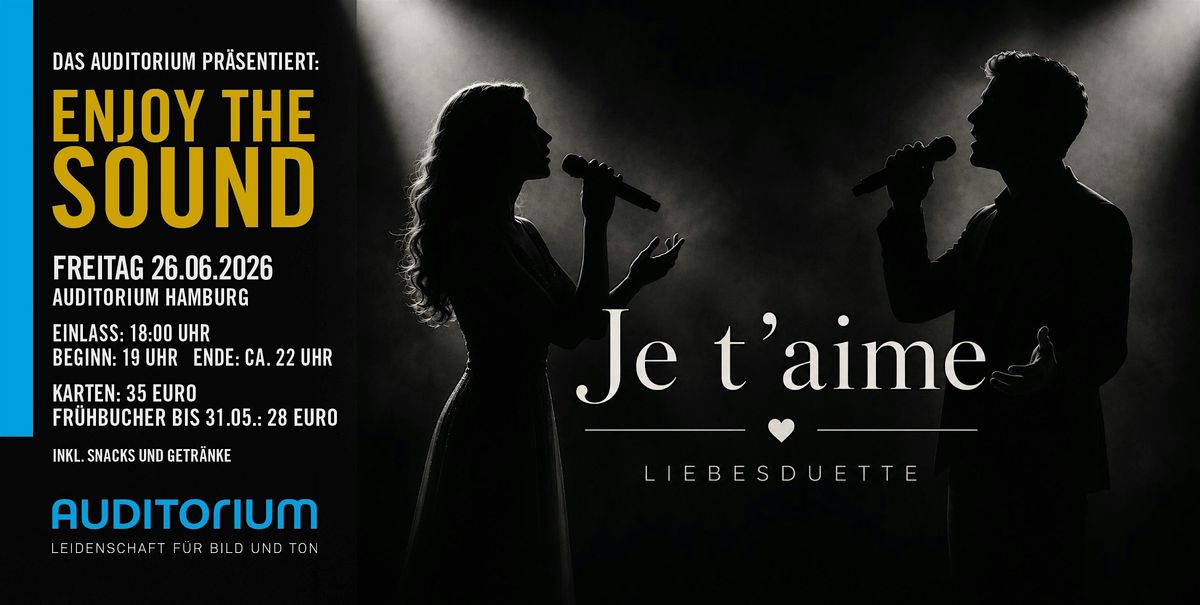 Enjoy the Sound: Je t\u2019aime - Liebesduette