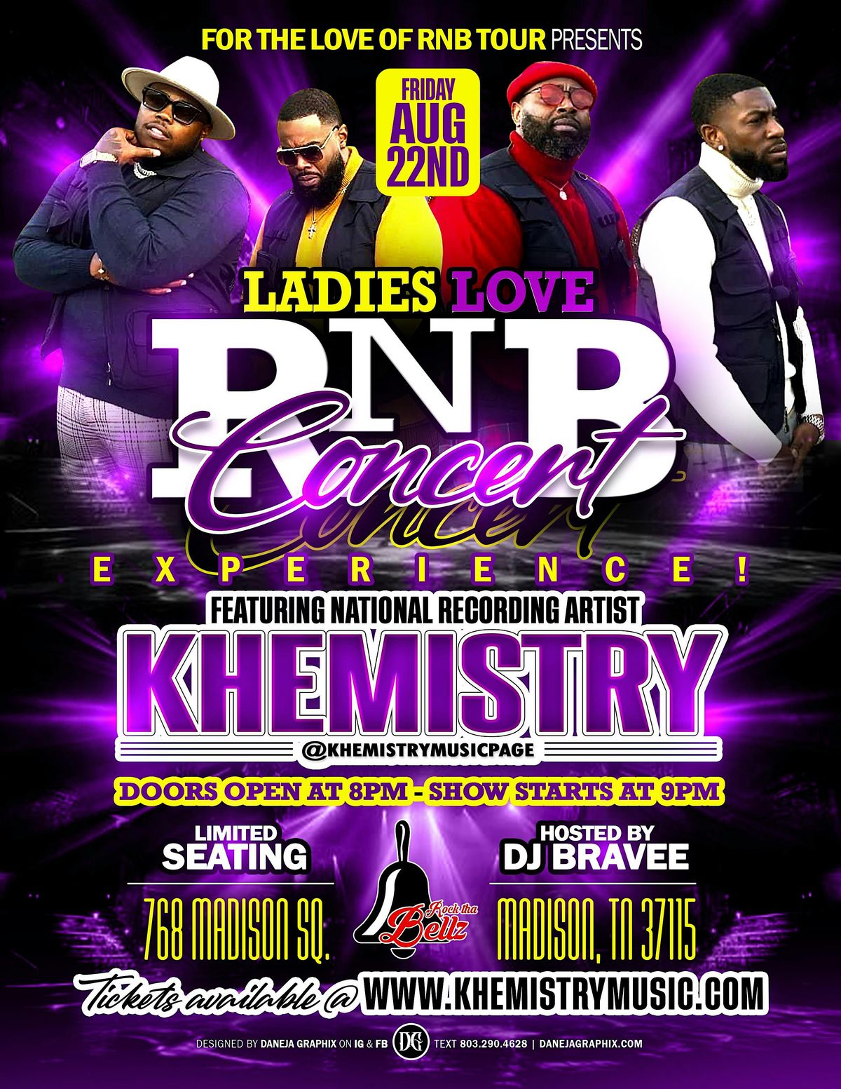 The Ladies Love RNB Concert Experience!