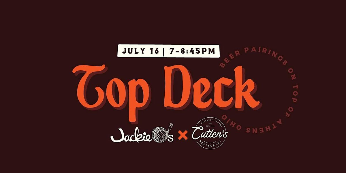 2025 OBWs Top Deck Dinner with Jackie Os and Chef Andrew Rios Wenmoth ...